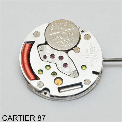 movimento cartier 87